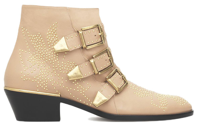 (W) Chloé Susanna Boots 'Pink Studded' 圖 2
