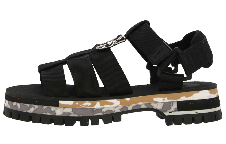 (Women) Chloé x Nike Sandal 'Black Magic Tape' C23U849DG001