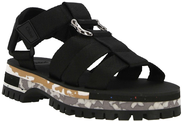 (W) Chloé x Nike Sandal 'Black Magic Tape' Hitam C23U849DG001 Order (W) Chloé x Nike Sandal 'Black Magic Tape' Hitam C23U849DG001