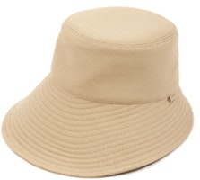 (Women) Chloe Beige Bucket Hat in Solid Recycled Cotton. CHC22UD025CO337X (Women) Chloe Beige Bucket Hat in Solid Recycled Cotton. CHC22UD025CO337X
