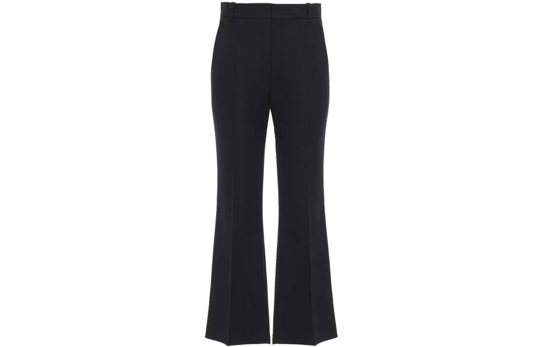 Order (W) Chloe 黑色寬管休閒喇叭褲 CHC23APA01062001