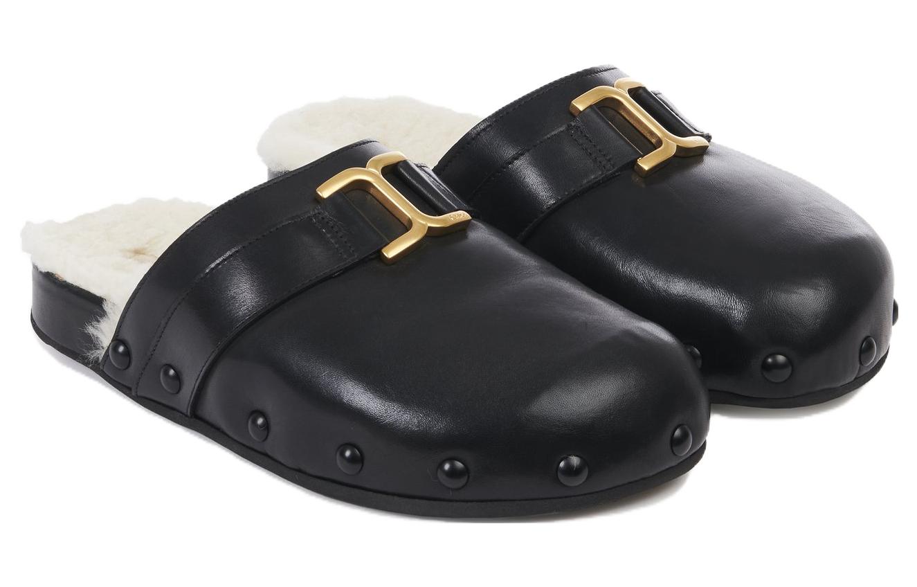 (W) Chloe 'Black Toe Slipper' 圖 3