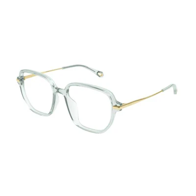 (Women) Chloe Green Irregular Translucent Acetate Optical Eyeglass Frames CH0218OA004