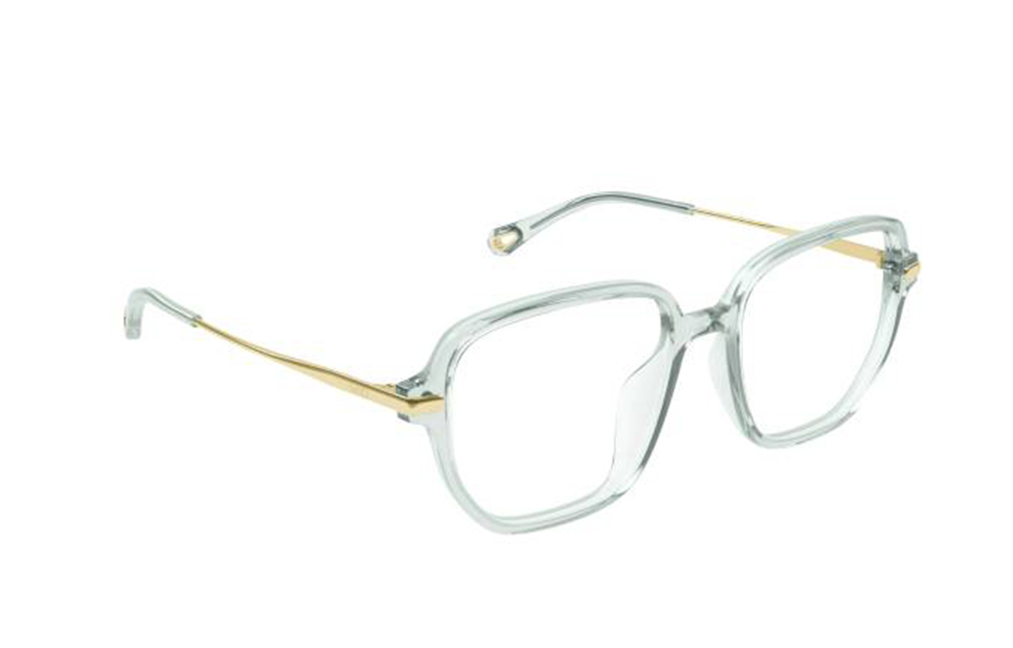 Lookbook (W) Chloe 綠色不規則透明醋酸光學眼鏡框 CH0218OA004