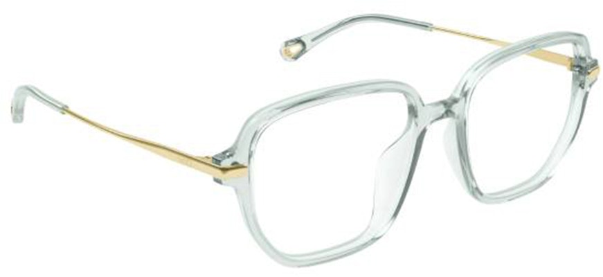 (W) Chloe 綠色不規則透明醋酸光學眼鏡框 CH0218OA004 Lookbook (W) Chloe 綠色不規則透明醋酸光學眼鏡框 CH0218OA004