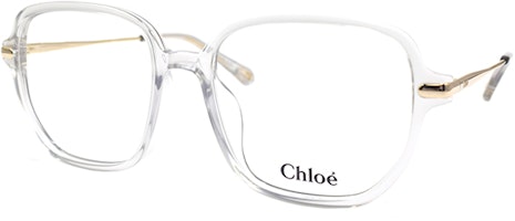 (Women) Chloe Retro Rectangular Optical Glasses Frames - Natural Style. CH0218OA-002 (Women) Chloe Retro Rectangular Optical Glasses Frames - Natural Style. CH0218OA-002