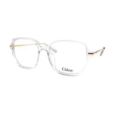 (Women) Chloe Retro Rectangular Optical Glasses Frames - Natural Style. CH0218OA-002