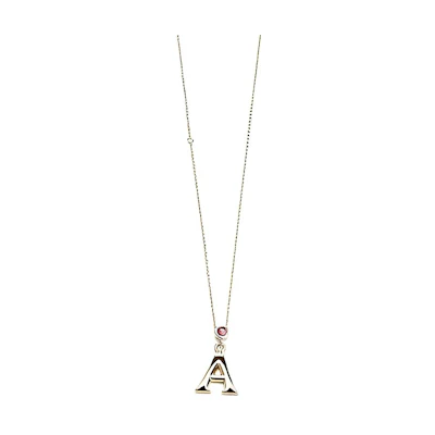 (Women) Chloe A-Shaped Letter Pendant Necklace for Women - Gold. CHC23SFO5ATE19DA