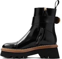 (Women) Chloe Ankle Boot 'Black Leather' CHC23A893FG001 (Women) Chloe Ankle Boot 'Black Leather' CHC23A893FG001