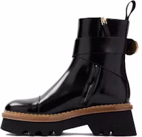 (Women) Chloe Ankle Boot 'Black Leather' CHC23A893FG001 (Women) Chloe Ankle Boot 'Black Leather' CHC23A893FG001