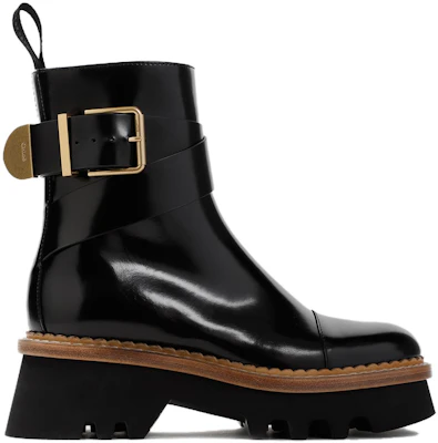 (W) Bota Tobillera Chloe 'Cuero Negro' CHC23A893FG001 Order (W) Bota Tobillera Chloe 'Cuero Negro' CHC23A893FG001