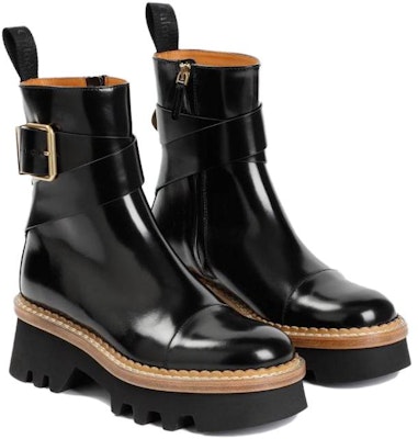 (Women) Chloe Ankle Boot 'Black Leather' CHC23A893FG001 Shop (Women) Chloe Ankle Boot 'Black Leather' CHC23A893FG001