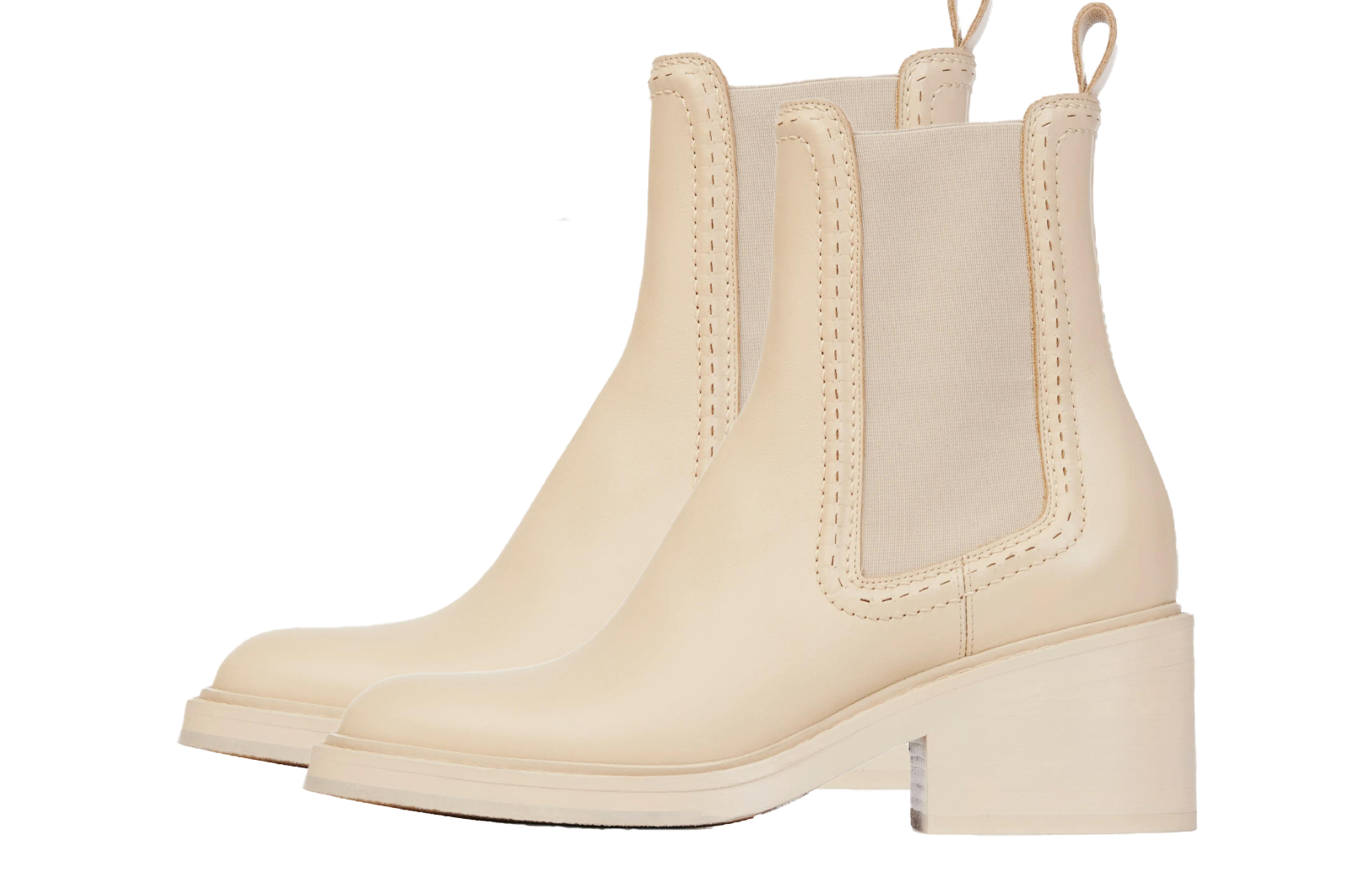 (W) Chloe Ankle Boot 'Cream White' 圖 3