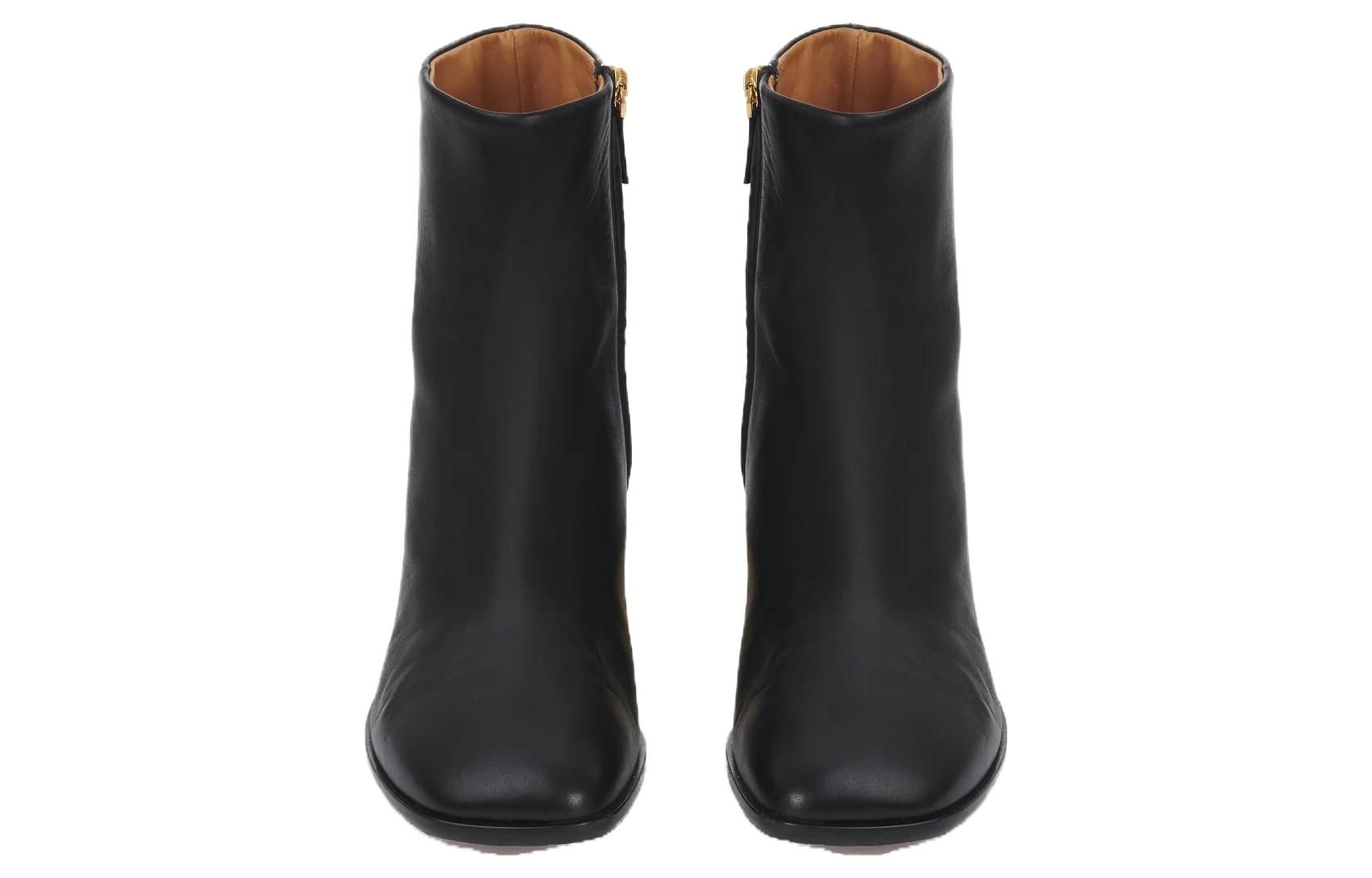 (W) Chloé Rebecca Heeled Ankle Boots 'Black' 圖 4