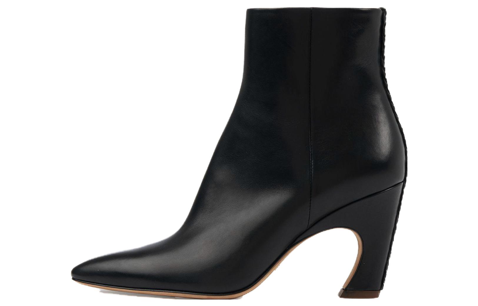 (W) Chloe Ankle Boot 'Elegant Simplicity Black Goat Leather'