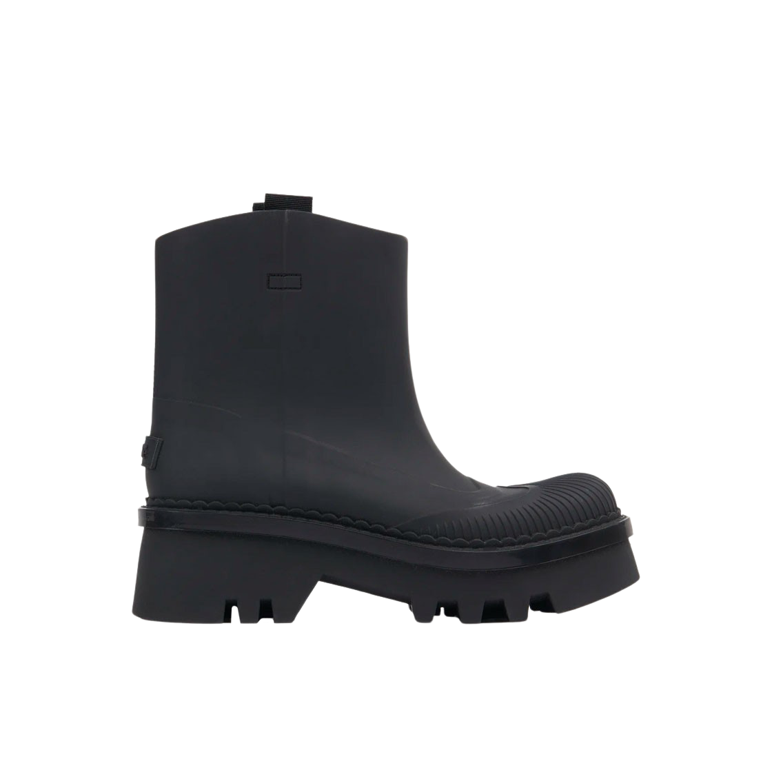 (Women) Chloe Ankle Boot 'Fashion Round Toe Black Slip-On' CHC23A904FP001