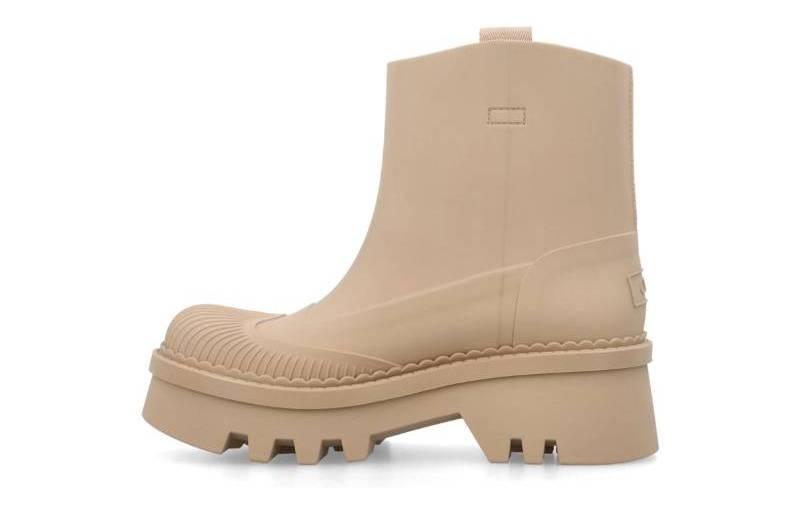 (W) Chloe Ankle Boot 'Khaki Slip-On'