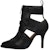 (W) Sandal Boot Tumit Tinggi Chloe 'Fashion Black' CH31067C9BJ39M2-999