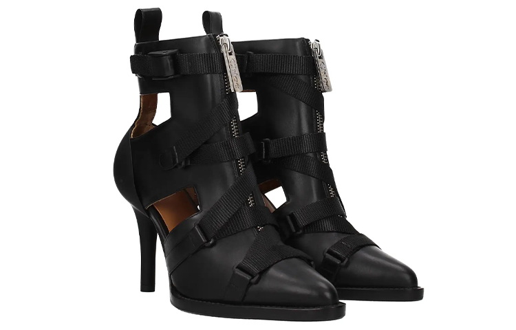 Lookbook (W) Bota Sandalia Tobillo Chloe 'Negro de Moda' CH31067C9BJ39M2-999