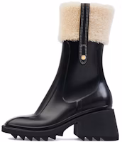 (Women) Chloe Betty Ankle Boot 'Black Zip Square Toe' CHC23S544DD001 (Women) Chloe Betty Ankle Boot 'Black Zip Square Toe' CHC23S544DD001