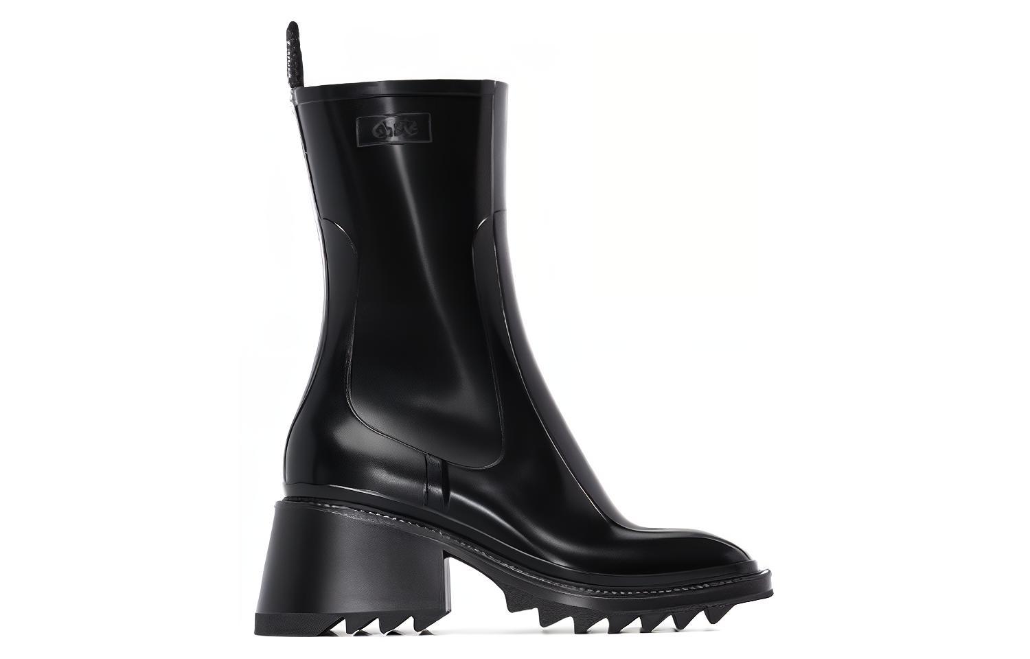 Order (W) クロエ ベティ PVC レインブーツ (ブラック) CHC19W239G8BETTY-001