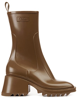 (Women) Chloe Betty PVC Rain Boot 'Brown Chelsea' CHC19W239G83D7 Order (Women) Chloe Betty PVC Rain Boot 'Brown Chelsea' CHC19W239G83D7