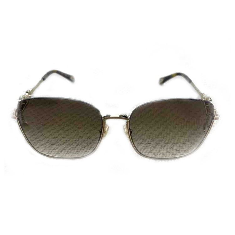 Lookbook (W) クロエ バタフライサングラス レディース ゴールド カットアウトデザイン付き CH0070SK 003