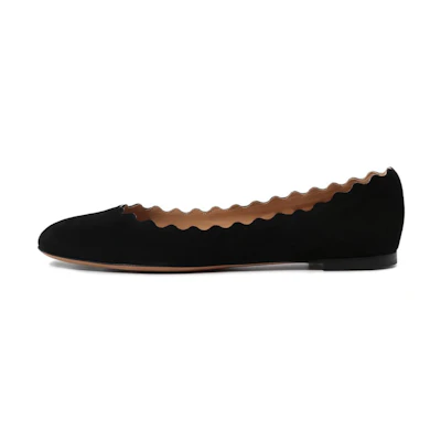 (W) Chloe Calfskin Low-Top 'Black'