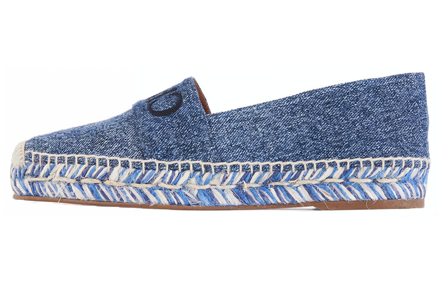 Buy (W) Kasut Santai Chloe Canvas Hujung Bulat 'Denim Biru'. CHC23U835CU45D