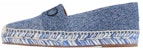 (W) Kasut Santai Chloe Canvas Hujung Bulat 'Denim Biru'. CHC23U835CU45D