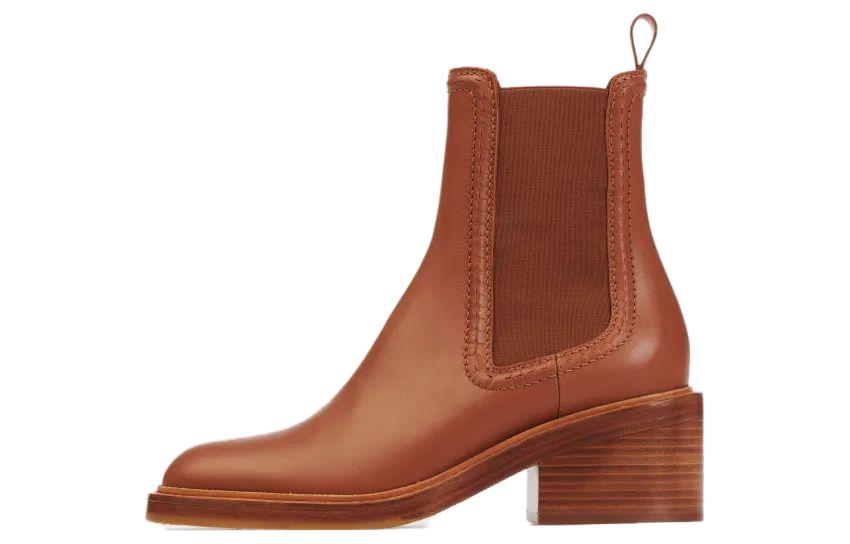 (Women) Chloe Chelsea Boot 'Brown Calfskin' CHC23W685GB242