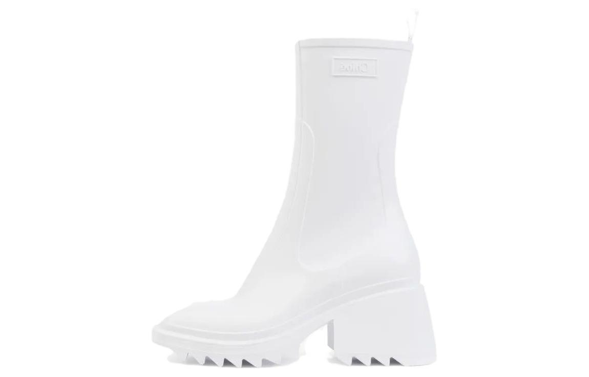 (Women) Chloé Betty Rain Boot 'White' CHC22A239Z2101