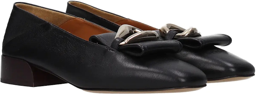 (W) Chloé Loafer de Piel 'Negro' CHC21A47684001 Order (W) Chloé Loafer de Piel 'Negro' CHC21A47684001