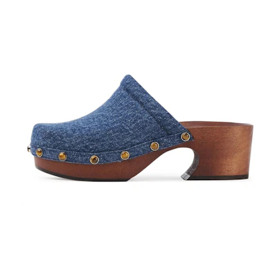 (W) Chloe Denim Mule 'Simple CMFT Blue'