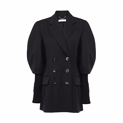 (Women) Chloe Double-Breasted Tailored Jacket Black CHC23WVE21067-001