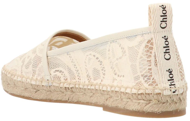 (W) Chloe Espadrille Flat 'Beige' Beige CHC21U452D26J1 Lookbook (W) Chloe Espadrille Flat 'Beige' Beige CHC21U452D26J1