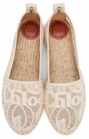 Purchase (W) Chloe Espadrille Flat 'Beige' Beige CHC21U452D26J1