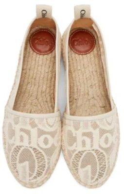 (W) Chloe Espadrille Flat 'Beige' Beige CHC21U452D26J1 Purchase (W) Chloe Espadrille Flat 'Beige' Beige CHC21U452D26J1