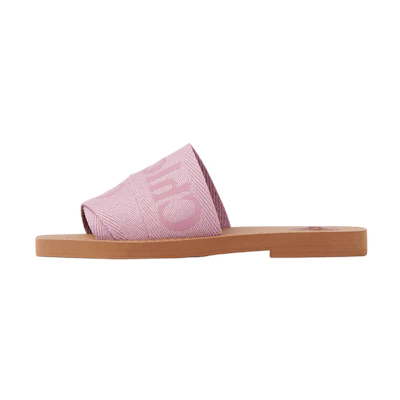 (W) Chloe Fabric Logo Sandal 'Purple Fashion'