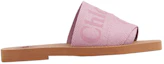 Order (W) Chloe Stoff Logo Sandale ''Lila Fashion'' CHC22U188Z351H
