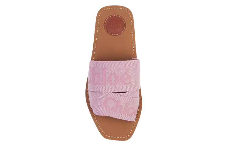 Shop (W) Chloe Stoff Logo Sandale ''Lila Fashion'' CHC22U188Z351H