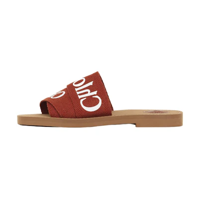 (W) Chloe Flat Sandal 'Terracotta Red'