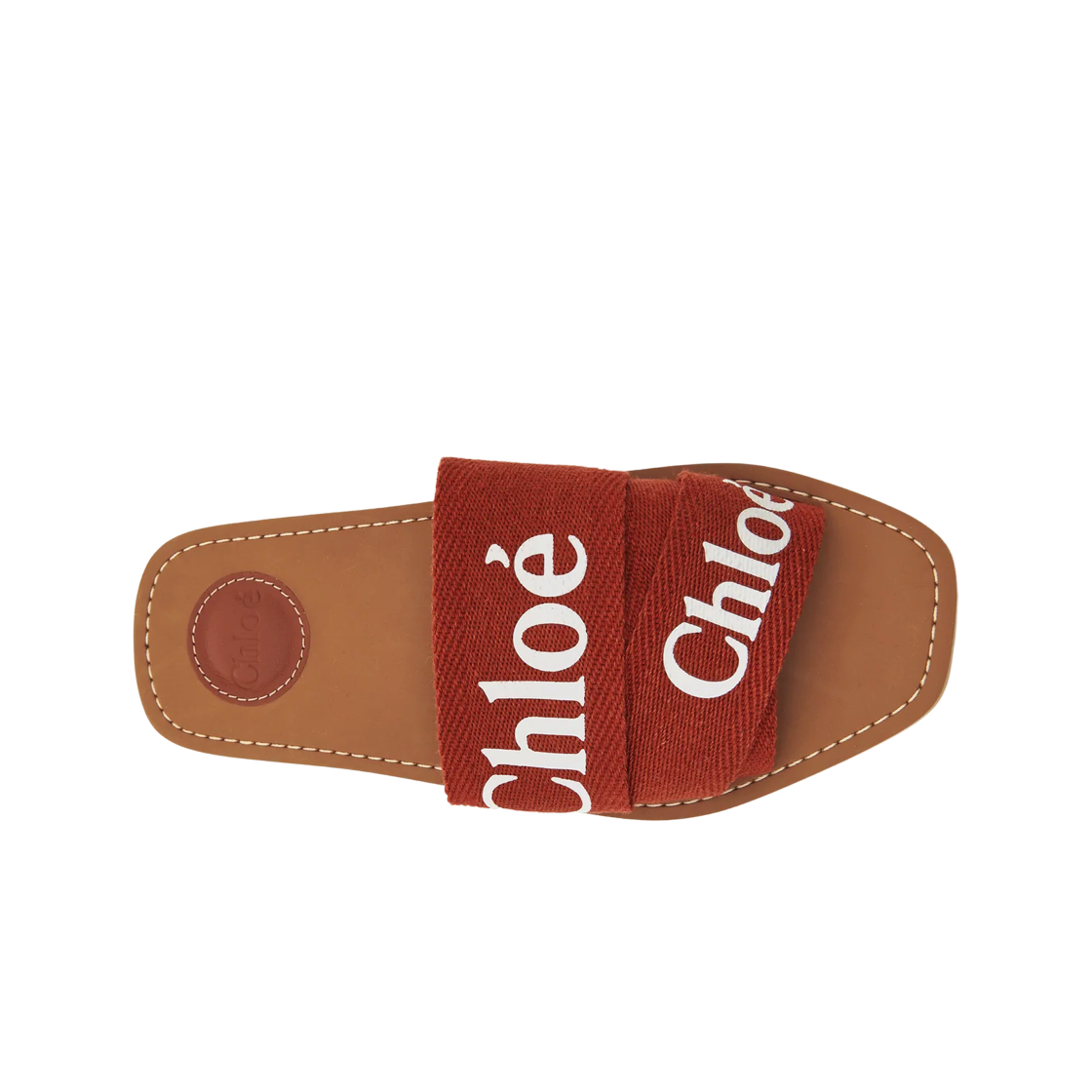 Order (W) Sandale Plate Chloe ''Rouge Terracotta'' CHC22U188Z3841