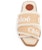(W) Chloe Flat Slide 'Beige Shearling' Pelapik Bulu CHC21W543U5275