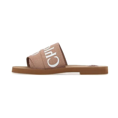 (W) Chloe Flat Slide Sandal 'Pink Tea'
