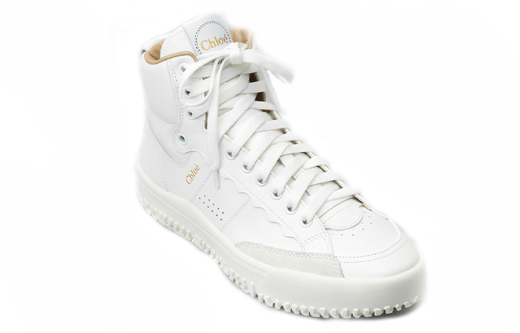 (W) Chloe Franckie High 'White Calfskin' 圖 3