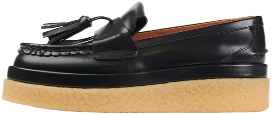 (Women) Chloe Fringe Leather Platform Shoes Black CHC22A66906001 Buy (Women) Chloe Fringe Leather Platform Shoes Black CHC22A66906001