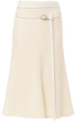 (W) Chloe FW22 Midi Dress Kasual dengan Aksen Tali Pinggang Warna Off-White. CHC22WJU61083112 Order (W) Chloe FW22 Midi Dress Kasual dengan Aksen Tali Pinggang Warna Off-White. CHC22WJU61083112