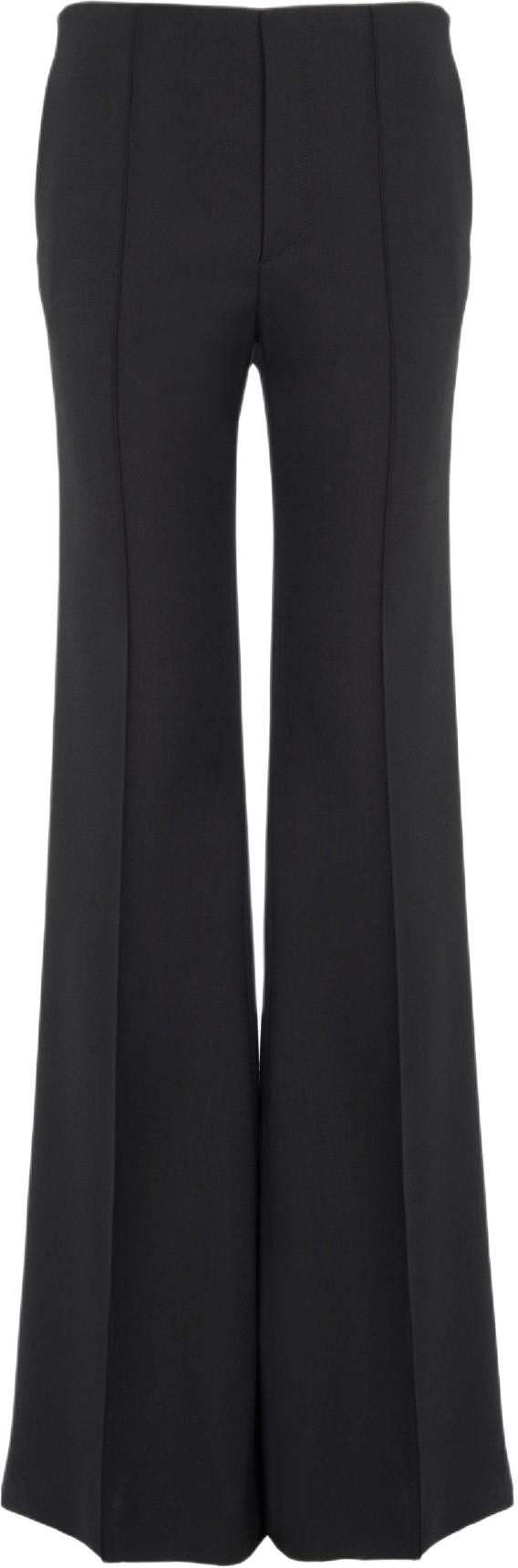 women-chloe-fw-24-low-rise-flared-pants-with-pockets-black-casual-trousers-ch-24-apa-44062-001