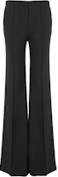 (Women) Chloe FW24 Low-Rise Flared Pants with Pockets Black Casual Trousers CH24APA44062-001 (Women) Chloe FW24 Low-Rise Flared Pants with Pockets Black Casual Trousers CH24APA44062-001